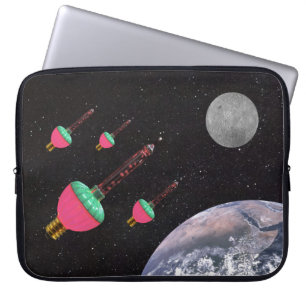 Funda Para Portátil Luces de burbuja en el espacio