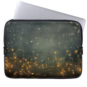 Funda Para Portátil Luces de hadas, mariposas, manga para portátiles e