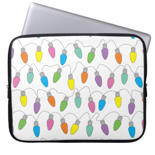 Funda Para Portátil Luces de navidad