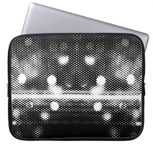 Funda Para Portátil Luces de neón y patrón geométrico sin soldadura