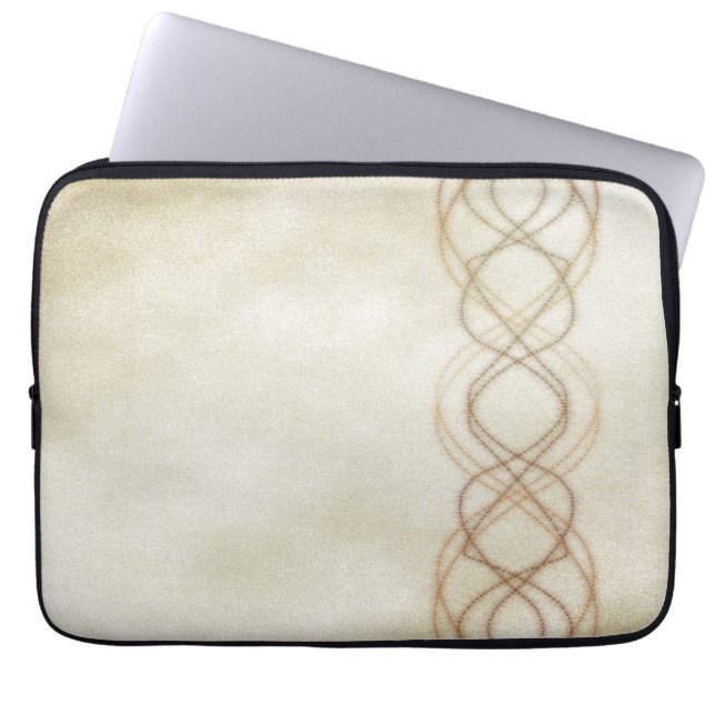 Funda Para Portátil Luces del oro (Frente)