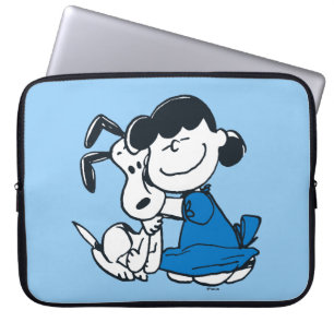 Funda Para Portátil Lucy Hugging Snoopy