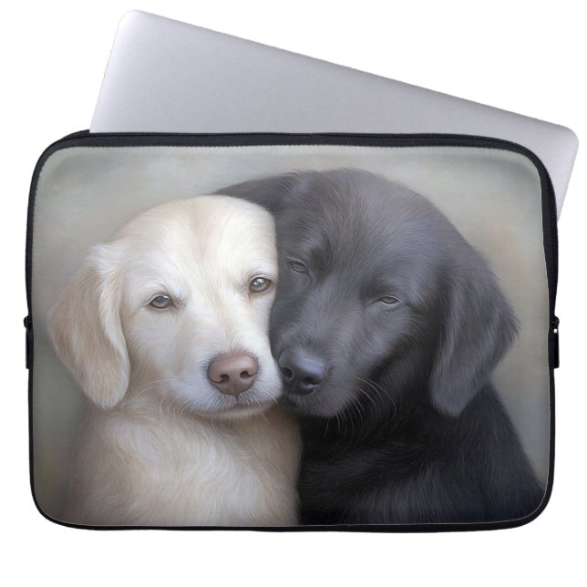 Funda Para Portátil Lucy y Bingo (Frente)