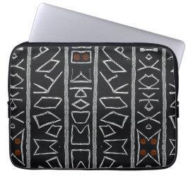 Funda Para Portátil Lujosa tela de barro africana caribeña sofisticada