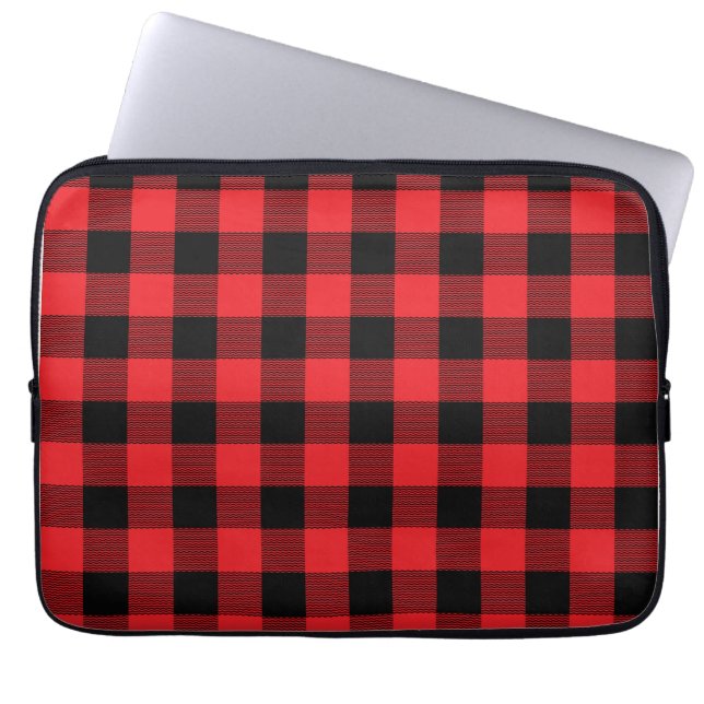 Funda Para Portátil Lumberjack Plaid Seamless Pattern  (Frente)