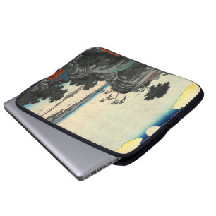 Funda Para Portátil Luna 1857 del otoño de Ishiyama
