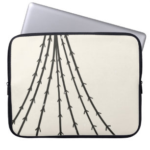 Funda Para Portátil Luna de árbol abstracto