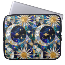 Funda para portátil Luna Sol Vidrio Emplomado