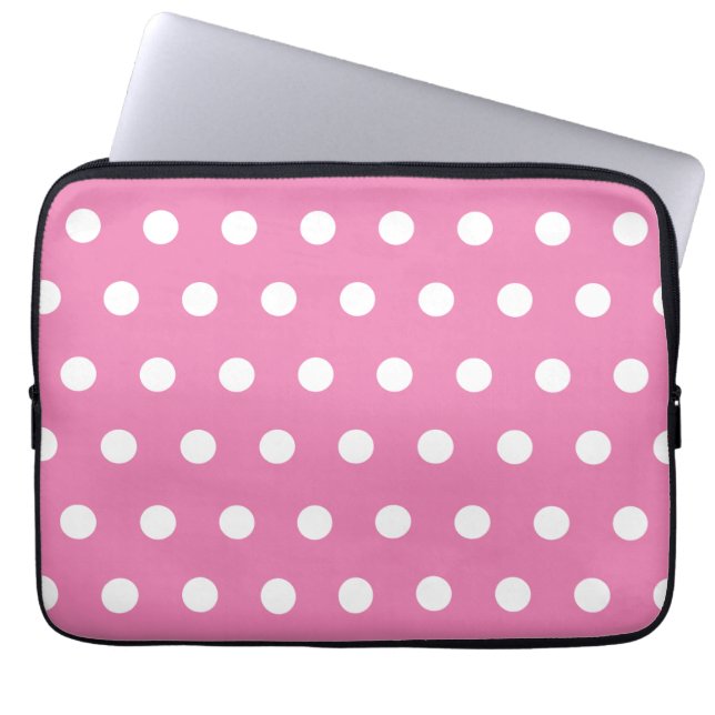 Funda Para Portátil Lunar rosado (Frente)