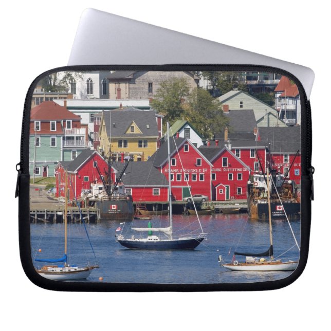 Funda Para Portátil Lunenberg, Nueva Escocia, Canadá. 3 (Frente)