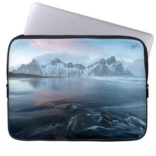 Funda Para Portátil Luz asombrosa en Islandia el Stokksnes,