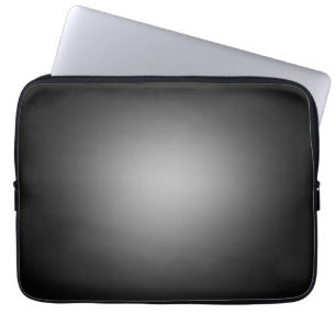 Funda Para Portátil Luz de foco brillante en blanco y negro