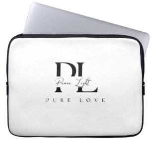 Funda Para Portátil “Luz de Paz - Logotipo de Amor Puro
