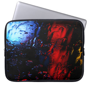 Funda Para Portátil Luz LED roja y azul