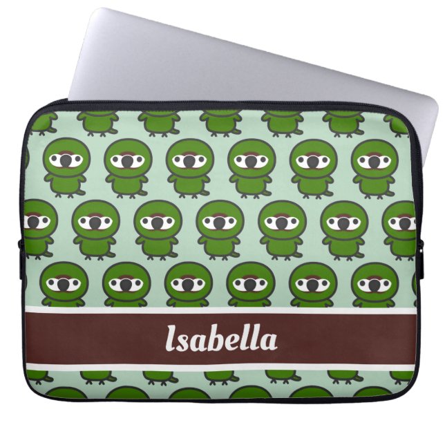 Funda Para Portátil Macao de castaña (Frente)