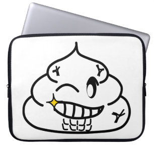 Funda Para Portátil Macho poop - Brootsch the PooPoo