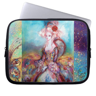 Funda Para Portátil MADAME POMPADOUR gold blue pink