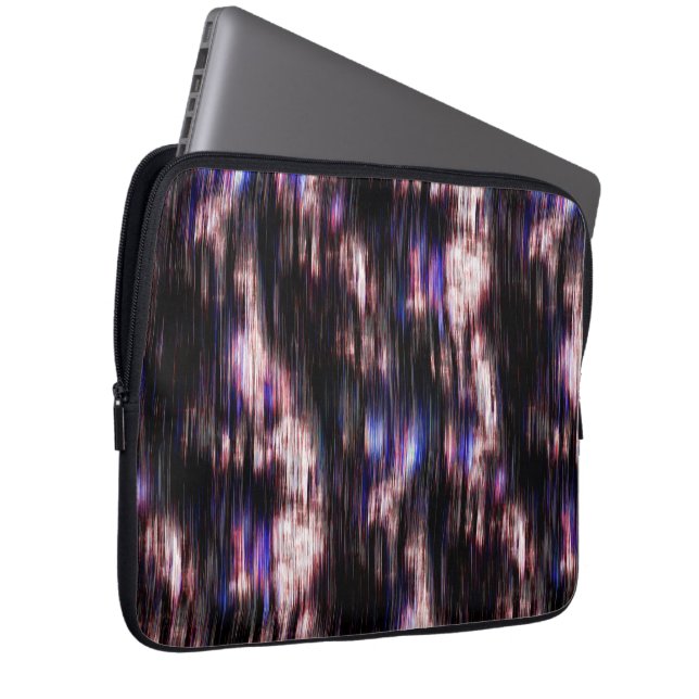 Funda Para Portátil ¿Madera cepillada con manchas de neón? (Anverso derecho)