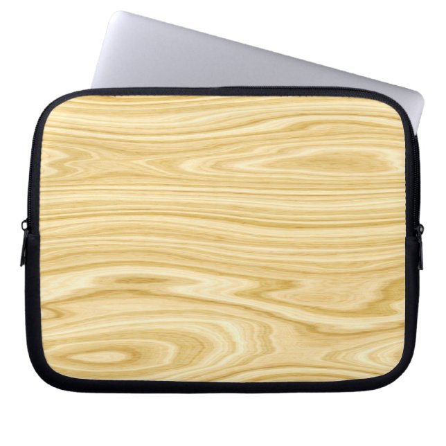 Funda Para Portátil Madera elegante 3 (Frente)