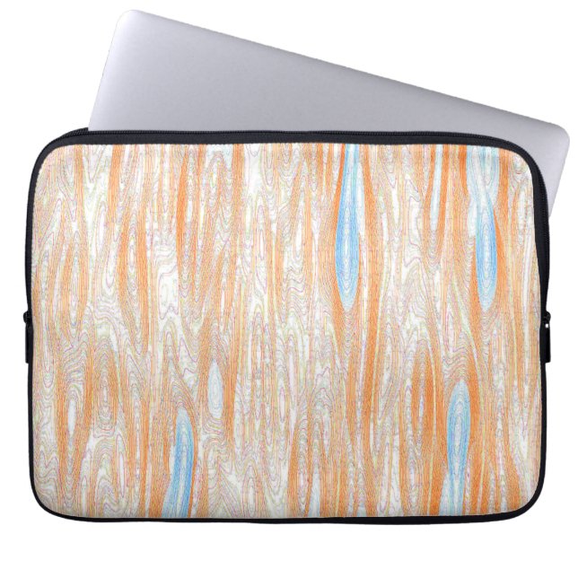 Funda Para Portátil Madera en el río.... (Frente)