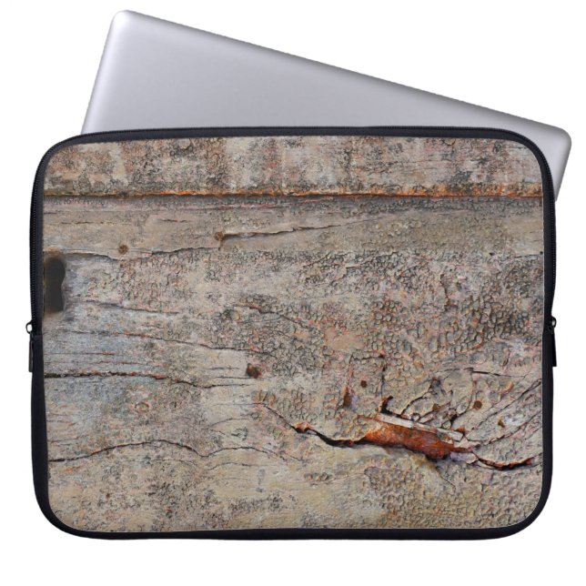 Funda Para Portátil Madera marrón (Frente)