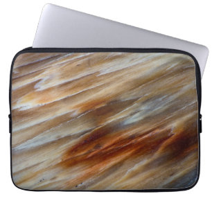 Funda Para Portátil Madera Petrificada Dentada