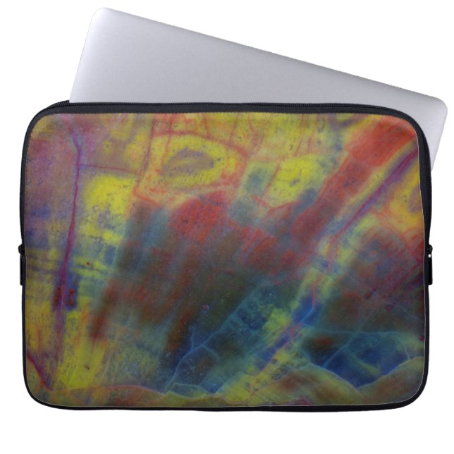Funda Para Portátil Madera Petrificada Horizontal (Frente)
