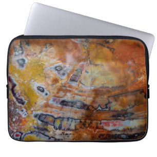 Funda Para Portátil Madera Petrificada Marrón