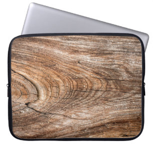 Funda Para Portátil Madera sólida de textura de árbol
