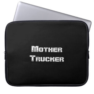 Funda Para Portátil Madre Camionera divertido texto genial