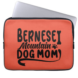 Funda Para Portátil Madre de los Cachorros de Berna, madre de perro de