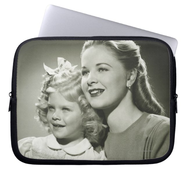 Funda Para Portátil Madre e hija (Frente)