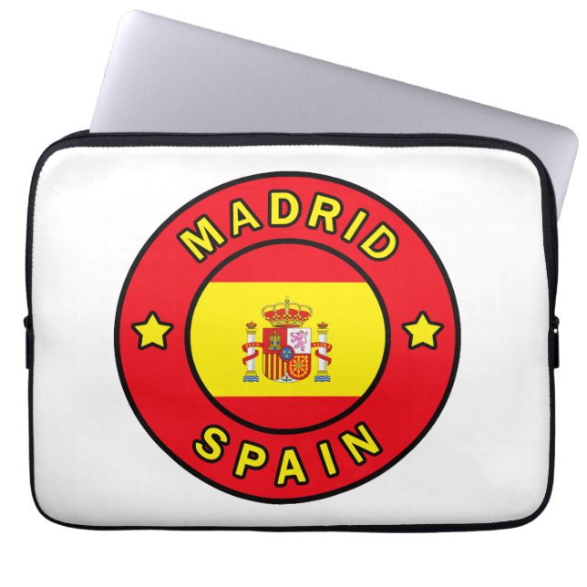Funda Para Portátil Madrid España (Frente)