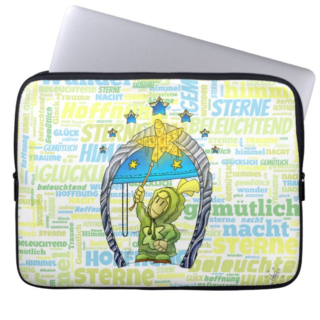 Funda Para Portátil Mael - Glückliche Stern /  (Frente)