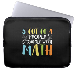 Funda Para Portátil Maestros de matemáticas luchan con matemáticas