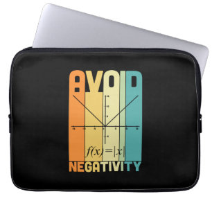 Funda Para Portátil Maestros matemáticos evitan negatividad