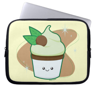 Funda Para Portátil Magdalena del microprocesador de la menta