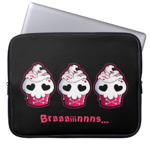 Funda Para Portátil Magdalena rosada del cráneo