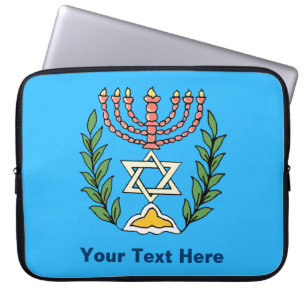 Funda Para Portátil Magen persa David Menorah