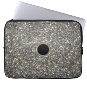 Funda Para Portátil Magnífico Agujero Negro En Medio De Una Galaxia.