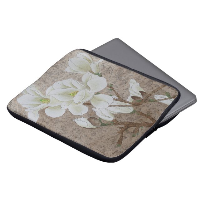 Funda Para Portátil Magnolia Blossom (Superior anverso)