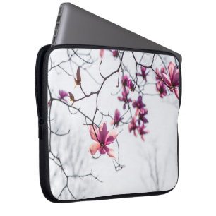 Funda Para Portátil Magnolias rosadas
