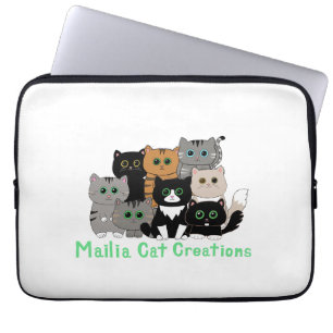 Funda Para Portátil Mailia Cat Creations Cat Family