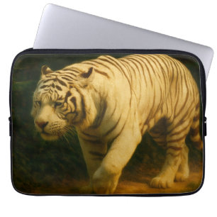 Funda Para Portátil Majestad del tigre blanco - Impresión de arte de v