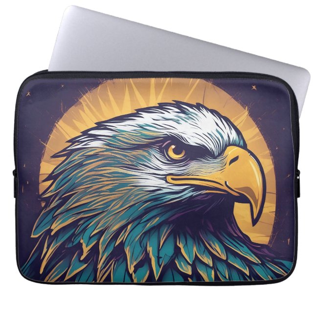 Funda Para Portátil Majestic Bald Eagle (Frente)