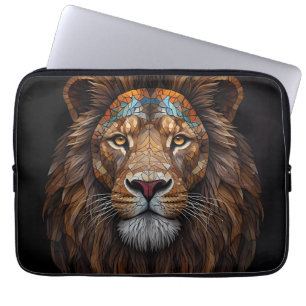 Funda Para Portátil Majestic Mosaic Lion Head