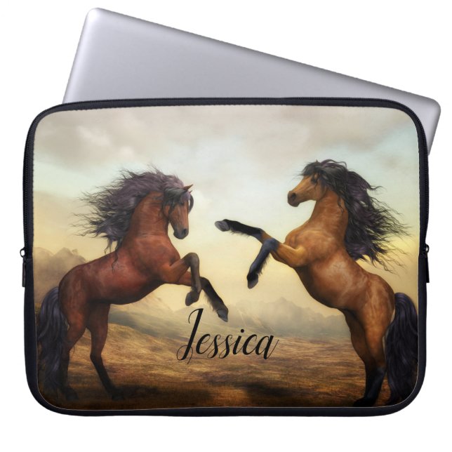 Funda Para Portátil Majestic Stallions (Frente)