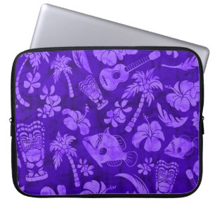 Funda Para Portátil Makapuu Beach Hawaiian Batik Neoprene Wetsuit