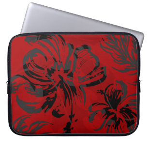 Funda Para Portátil Makole Hibiscus Floral Hawaian Neoprene Wetsuit