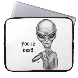 Funda Para Portátil ¡Mala Alien, eres la siguiente!